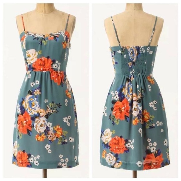 Silk dress from Anthropologie - Picture 3 of 8